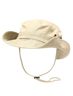 Ordenado Waterproof Sun Hat Outdoor UV Protection Bucket Mesh Boonie Hat  Adjustable Fishing Cap