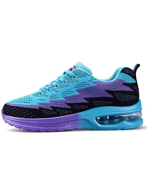 JARLIF Women's Lightweight Jogging Training Running Shoes Athletic Walking Tennis Sneakers US5.5-10