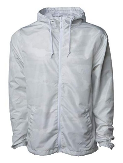 Global Blank Men's Lightweight Windbreaker Winter Jacket Water Resistant Shell