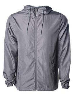 Global Blank Men's Lightweight Windbreaker Winter Jacket Water Resistant Shell