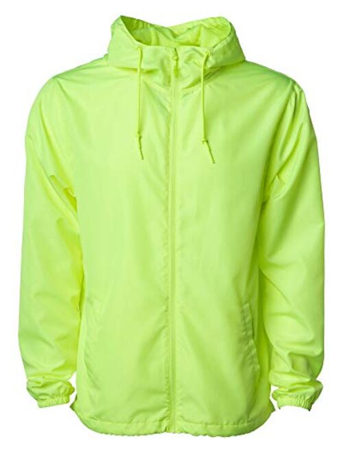 Global Blank Men's Lightweight Windbreaker Winter Jacket Water Resistant Shell