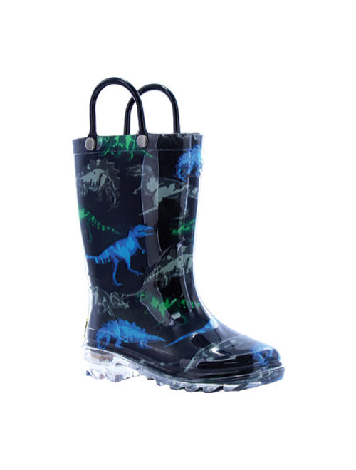 Boys' Western Chief Light-Up Rain Boot