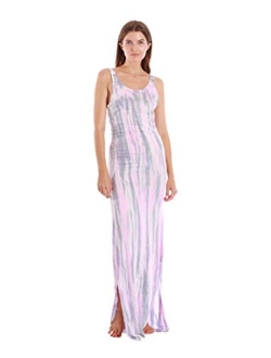 Riviera Sun Tie Dye Spaghetti Strap Maxi Dress