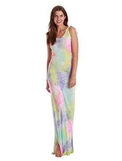 Riviera Sun Tie Dye Spaghetti Strap Maxi Dress