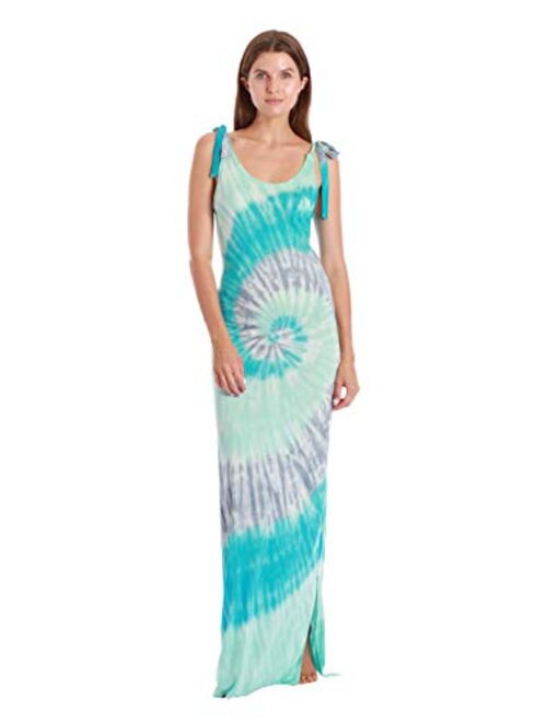 Riviera Sun Tie Dye Spaghetti Strap Maxi Dress