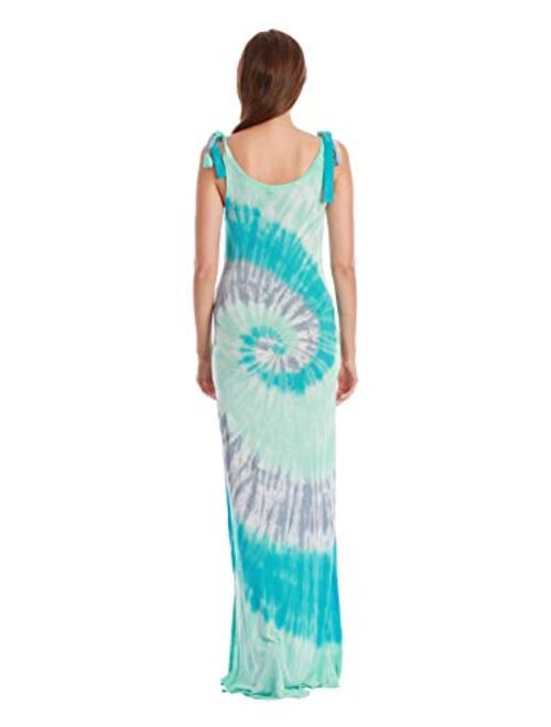 Riviera Sun Tie Dye Spaghetti Strap Maxi Dress