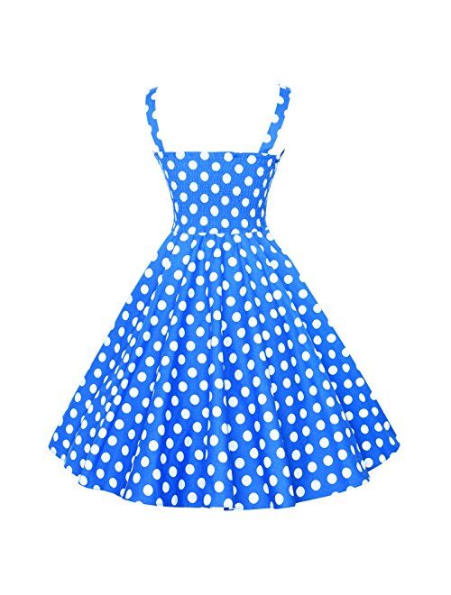 Maggie Tang 50s 60s Vintage Cocktail Retro Swing Rockabilly Full Circle Dress