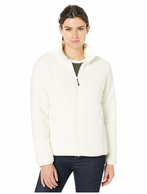 Amazon Essentials Women's Polar Fleece Lined Sherpa Full-Zip Jacket