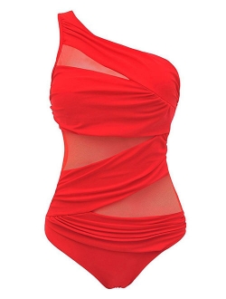 Women's One Piece Monokini Bikini Push-up Swimsuit Bathing Suit Swimwear