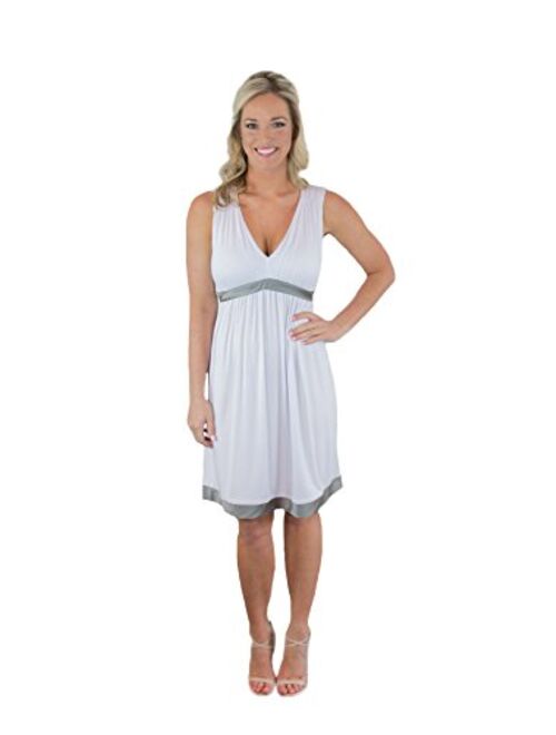 Charm Your Prince Women's Sleeveless Summer Sundress