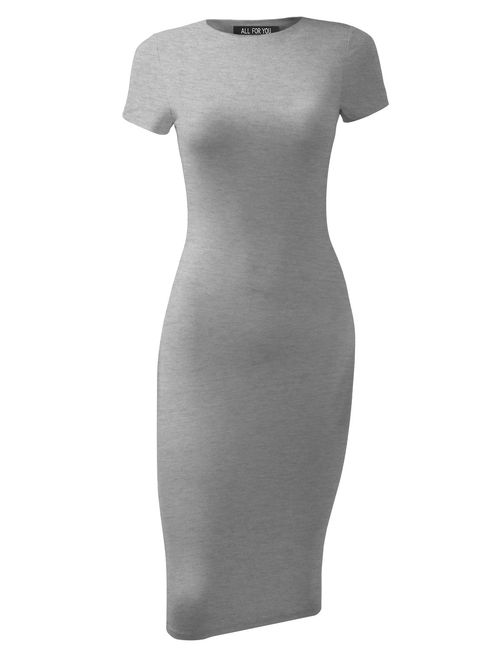 Women's Slim Fit Sandwich Dress Made in USA