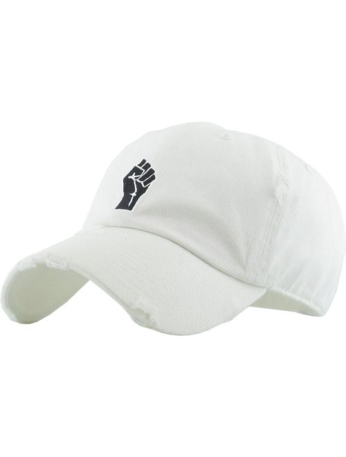 KBETHOS Henny Leaf Fist Bottle Dad Hat Baseball Cap Polo Style Unconstructed