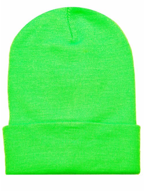 Cap911 2040USA Unisex Plain 12 inch Long Beanie - Many Colors