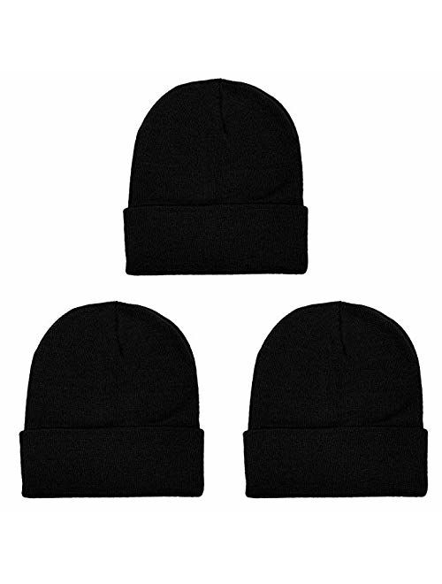 Cap911 2040USA Unisex Plain 12 inch Long Beanie - Many Colors