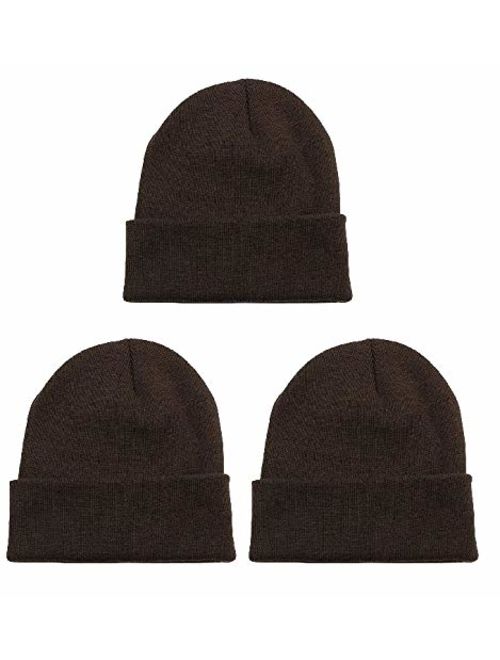 Cap911 2040USA Unisex Plain 12 inch Long Beanie - Many Colors