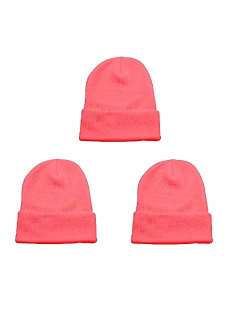 Cap911 2040USA Unisex Plain 12 inch Long Beanie - Many Colors