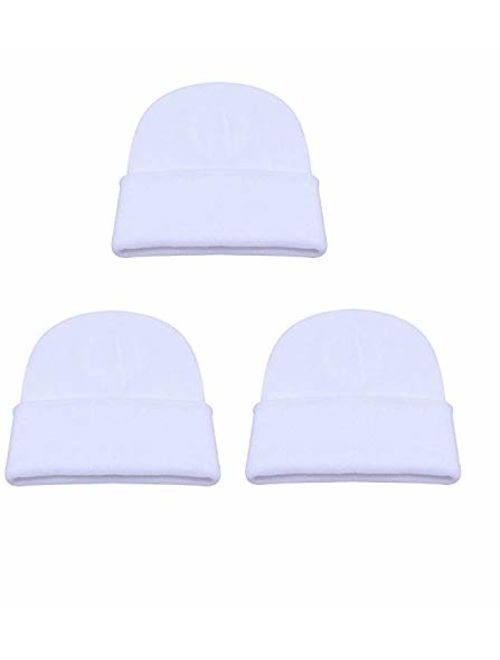 Cap911 2040USA Unisex Plain 12 inch Long Beanie - Many Colors