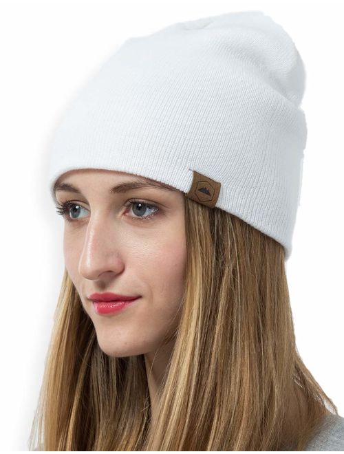 Winter Beanie Knit Hats for Men & Women - Warm & Soft Toboggan Cap