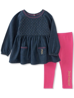 Girls' Tunic Legging Set