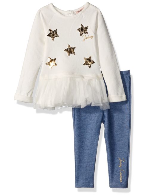 Juicy Couture Girls' Tunic Legging Set