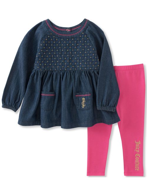 Juicy Couture Girls' Tunic Legging Set