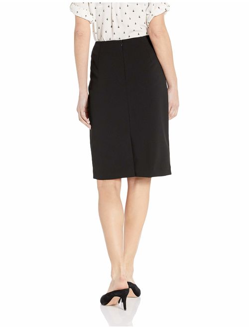 Calvin Klein Women's Ruched Skirt with Tie