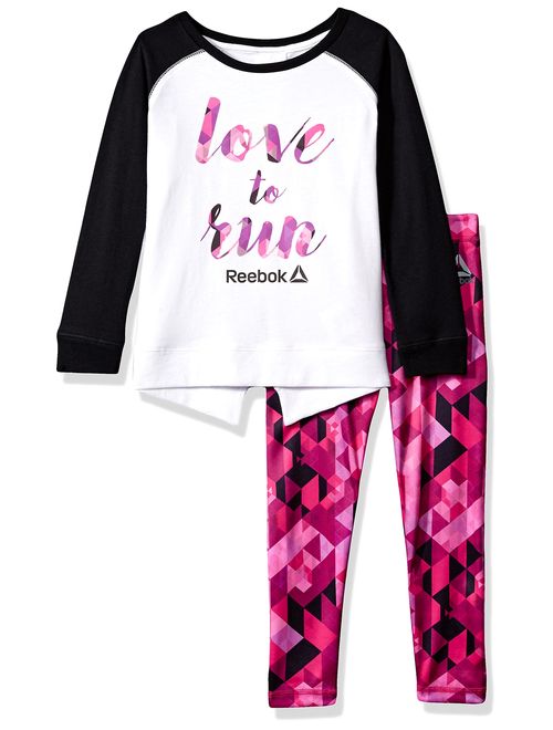 Reebok Girls' 2 Piece Athletic Set