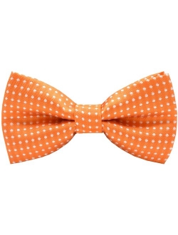 Carahere Pre-Tied Little Boy's Polka Dot Bow Ties Toddler Bow Ties For Kids M012