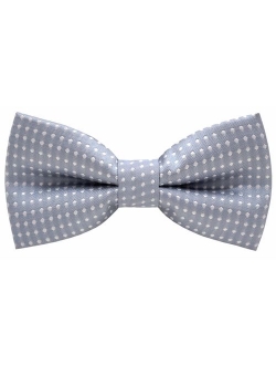 Carahere Pre-Tied Little Boy's Polka Dot Bow Ties Toddler Bow Ties For Kids M012