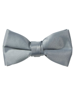 Boys' Pre-tied Banded Satin Bow Tie, Optional Gift Box