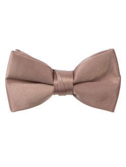 Boys' Pre-tied Banded Satin Bow Tie, Optional Gift Box