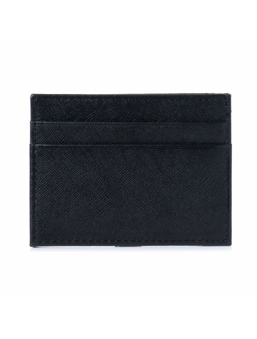 Alpine Swiss RFID Mens Thin Minimalist ID Card Case Slim Front Pocket Wallets 4 Top Styles