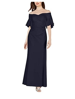 Women's Sweetheart Off-The-Shoulder Gown