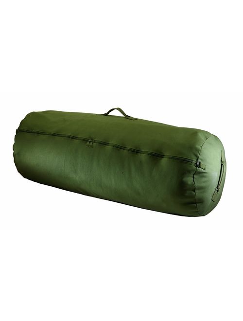 Texsport Zipper Canvas Duffle Duffel Roll Travel Sports Equipment Bag