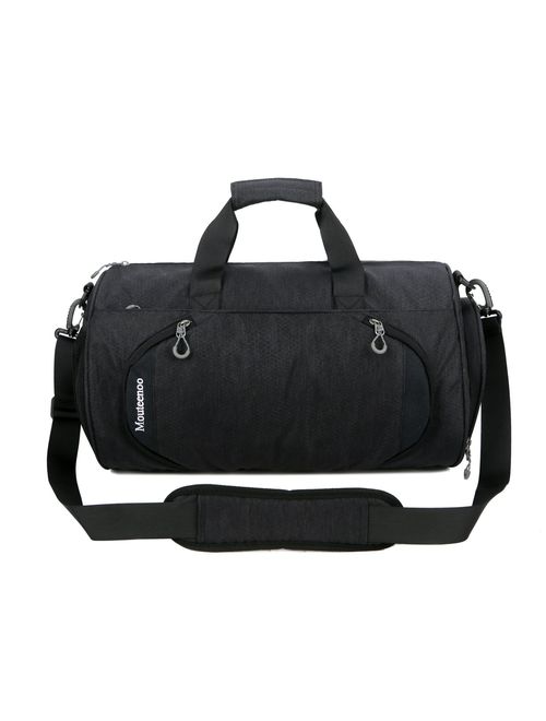 Gym Sports Small Duffel Bag for Men and Women with Shoes Compartment - Mouteenoo