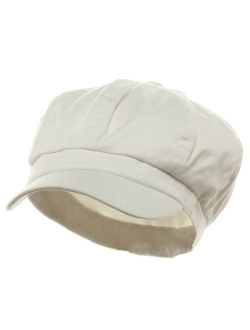 e4Hats.com Cotton Elastic Newsboy Cap