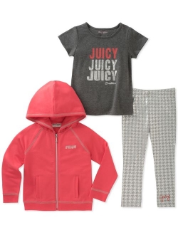 Girls' 3 Pieces Jacket Set