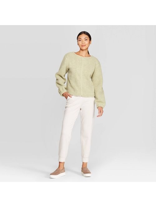 Women's Long Sleeve Crewneck Sherpa Sweatshirt - Prologue