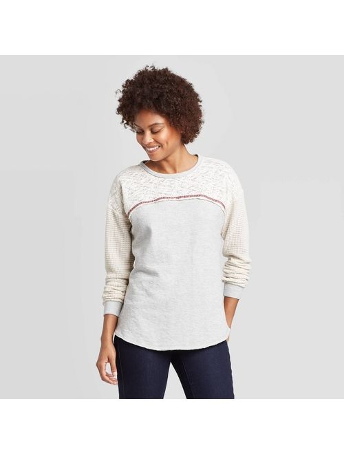 Women's Crewneck Sweatshirt - Knox Rose Gray