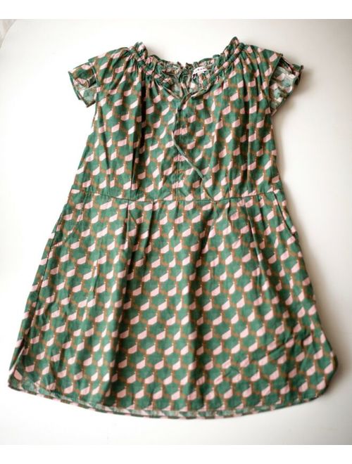 Bonpoint NEW 4T Caramel Baby and Child Incredible Dress Luxury Design RARE sold out