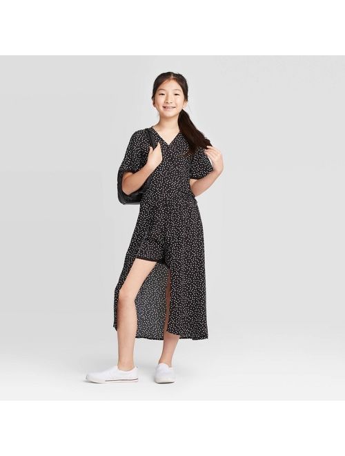 Girls' Walkthru Maxi - art class Black/White