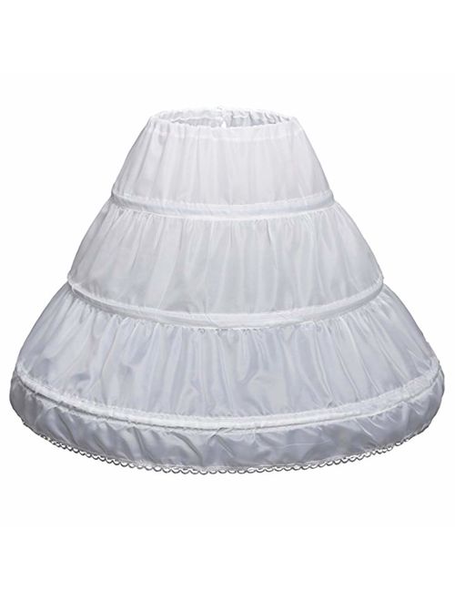 TTYAOVO Girls Pageant Princess Flower Dress Kids Prom Puffy Ball Gowns