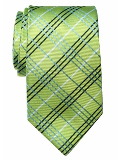 Retreez Tartan Plaid Check Styles Woven Microfiber Men's Tie Necktie - 10 Colors