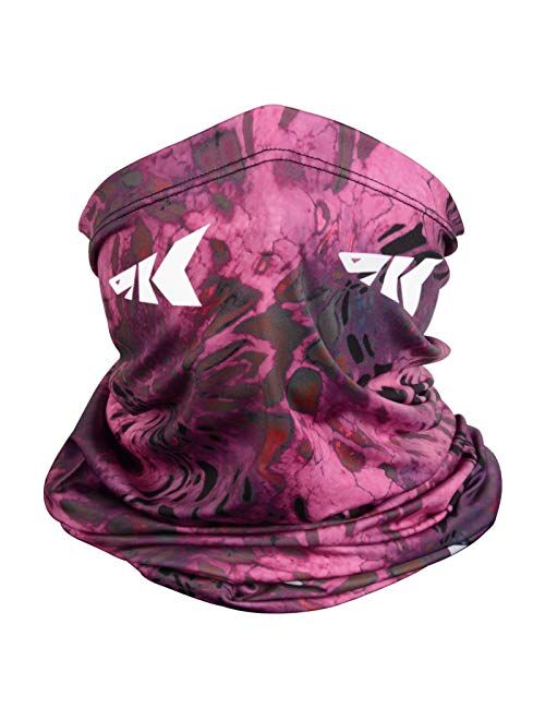 KastKing Sol Armis Neck Gaiter - UPF 50 Face Mask - UV Sun Protection Gaiter Sun Mask for Men & Women, Face Shield for Fishing, Hiking, Kayaking Mask, Prym1 Camo