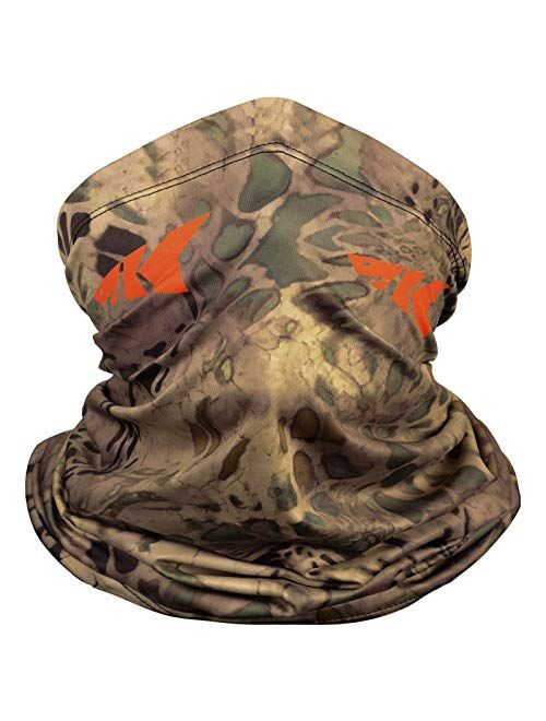 KastKing Sol Armis Neck Gaiter - UPF 50 Face Mask - UV Sun Protection Gaiter Sun Mask for Men & Women, Face Shield for Fishing, Hiking, Kayaking Mask, Prym1 Camo