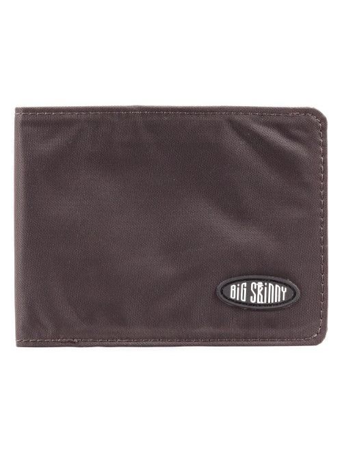 Big Skinny Men's Slimline Bi-Fold Slim Wallet, Holds Up to 25 Cards