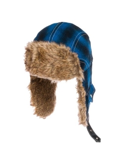 Dakota Dan Trooper Ear Flap Cap w/Faux Fur Lining Hat