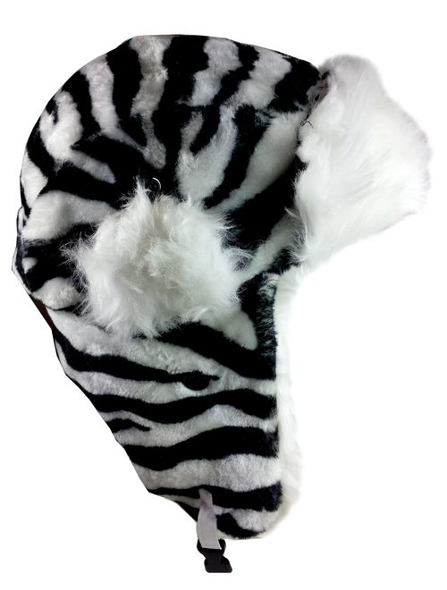 Dakota Dan Trooper Ear Flap Cap w/Faux Fur Lining Hat