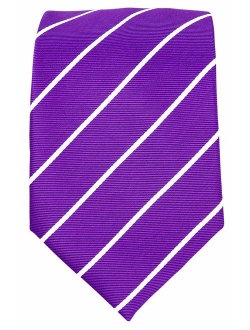 Pencil Stripe Ties for Men - Woven Necktie - Mens Ties Neck Tie by Scott Allan