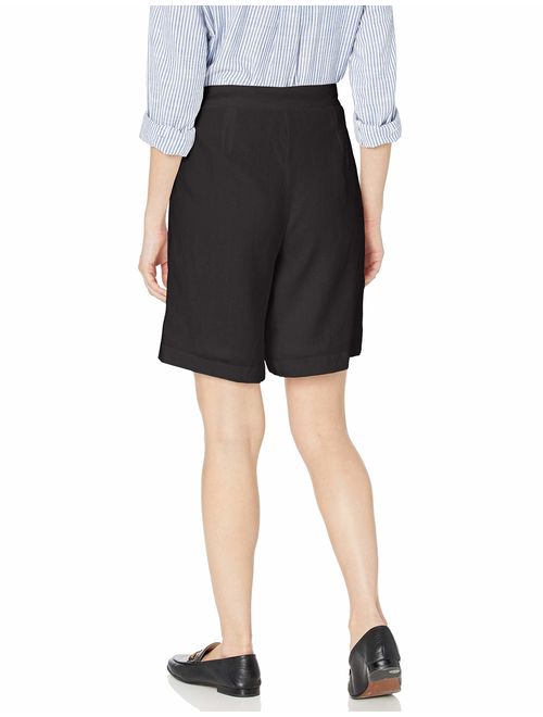 Calvin Klein Women's Linen Shorts with Belt